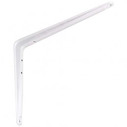 Wspornik półki stalowy biały 300x250mm mod. 6