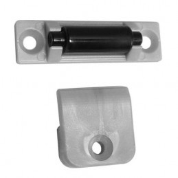 Wślizg z rolką 62426-50 szara PCV