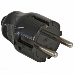 Wtyczka elektr.3271 uziem.czarna dis