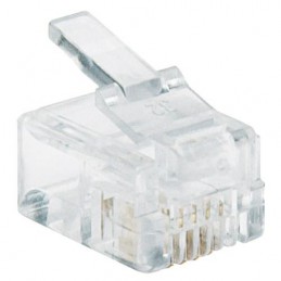 Złącze modułowe telefoniczne RJ-14 mod.3040