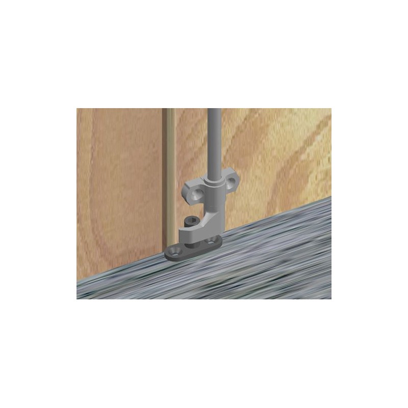 Zaczep 2907 zamknięcia czarny AMIG