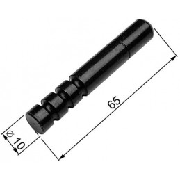 Zaczep czarny śr.10mm