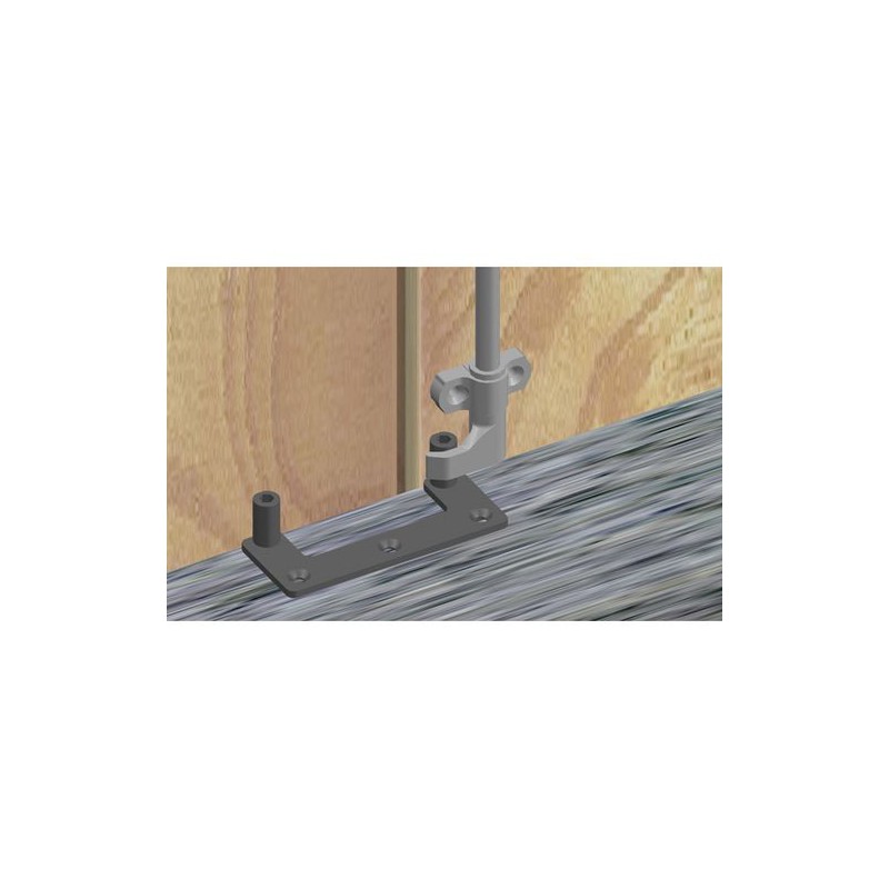 Zaczep czarny śr.10mm 37,5 AMIG 2913