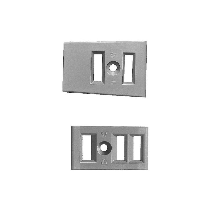 Zaczep IPA 23223 plastikowy biały