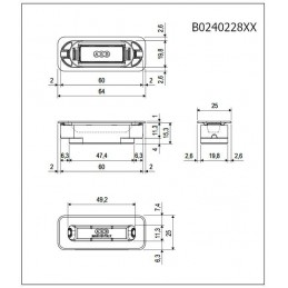 Zaczep z magnesem MINIMAL PLUS XT czarny do Polaris i Revolution