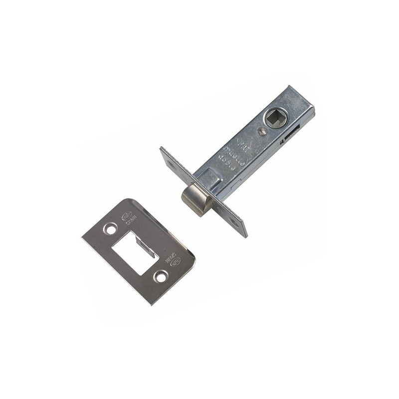 Zamek oszczędnościowy 45mm niklowany mod.12 czoło 25x67mm