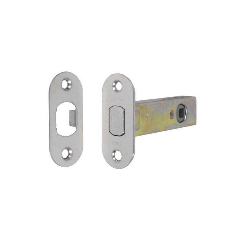 Zamek oszczędnościowy do WC 60mm niklowany mod. 126 B