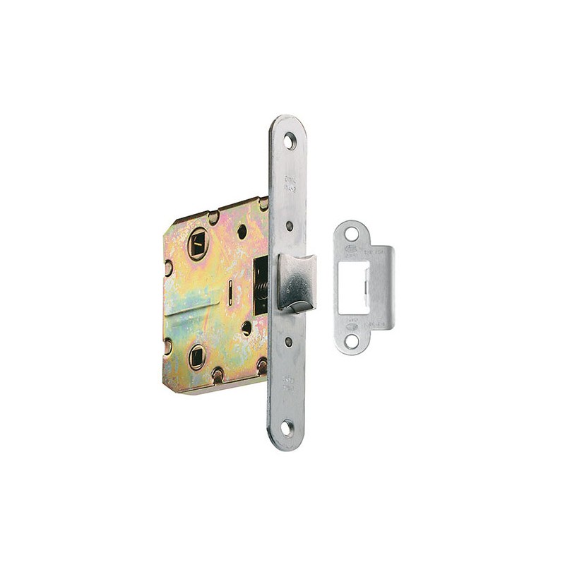 Zamek drzwiowy łazienkowy 47/50 INOX mod. 2000