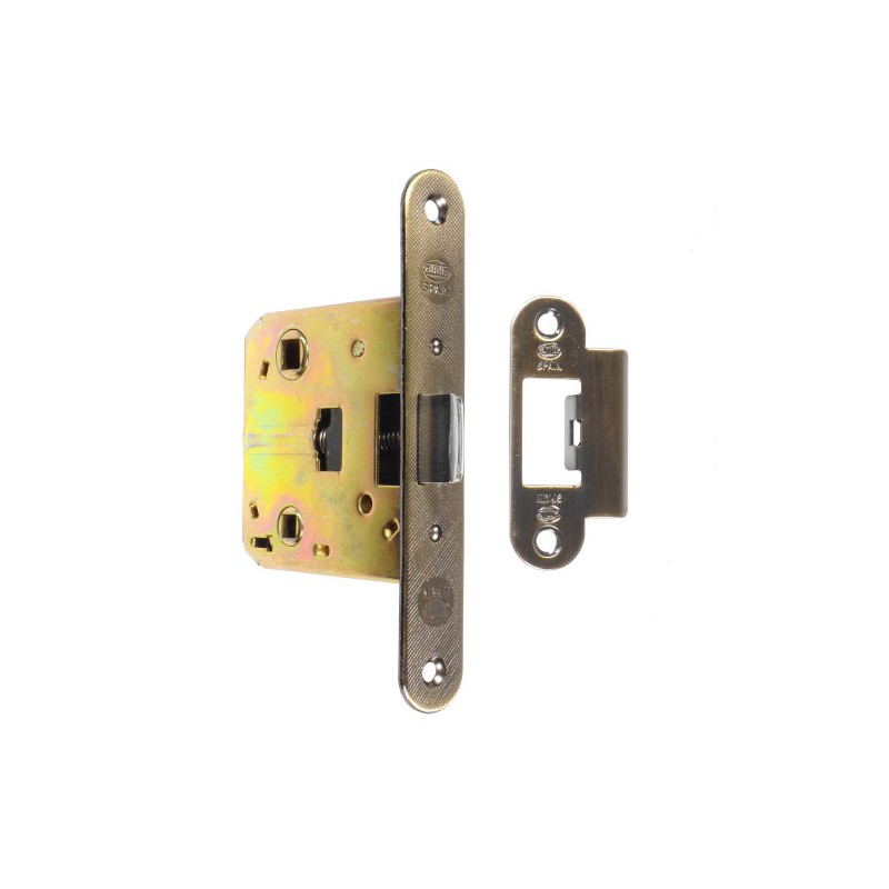 Zamek drzwiowy łazienkowy 47/50 złoto antyczne mod. 2000
