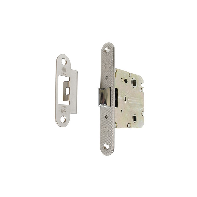 Zamek drzwiowy łazienkowy 47/50 chrom mat mod. 2001