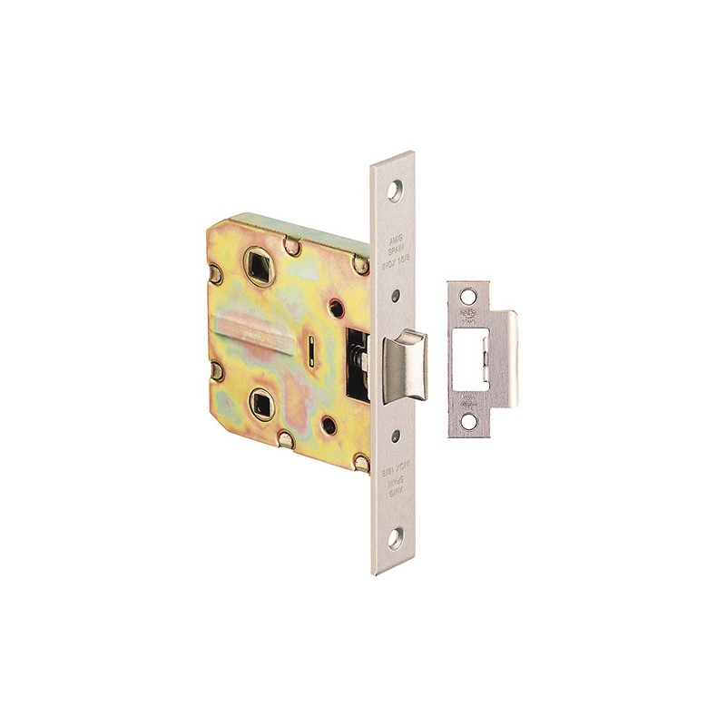 Zamek drzwiowy łazienkowy 47/50 INOX mod. 2100