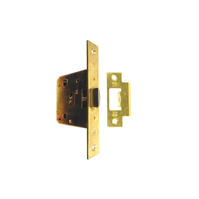 Zamek drzwiowy łazienkowy 47/50 mosiądzowany mod. 2100 EAN