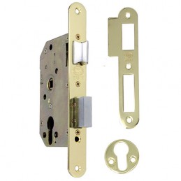 Zamek drzwiowy na wkładkę 47/50 mosiądzowany mod. 331