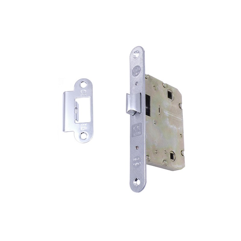 Zamek drzwiowy łazienkowy 70/50 chromowany mod. 4000 EAN