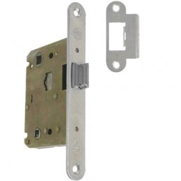 Zamek drzwiowy łazienkowy 70/50 chrom mat mod. 4001