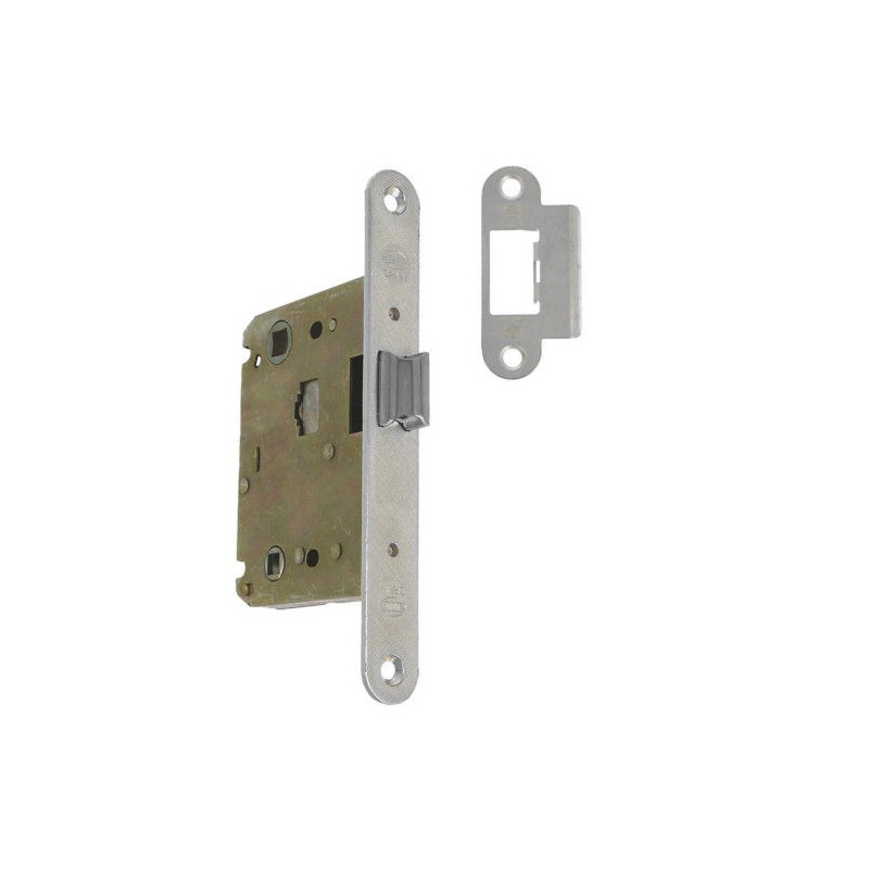 Zamek drzwiowy łazienkowy 70/50 chromowany mod. 4001