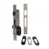 Zamek do drzwi metalowych na wkładkę 85/30 inox mod. 740
