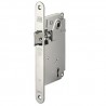 Zamek drzwiowy na klucz 90/50 niklowany F22 CENTRO bez rygla