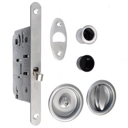 Zamek hak. SCIVOLA-A-T WC R chrom mat