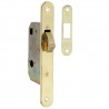 Zamek hakowy łazienkowy 45mm F22 mosiądzowany mod. 511