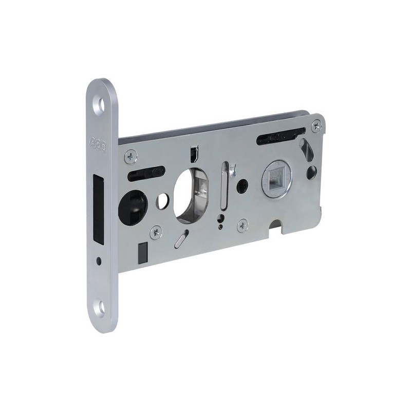 Zamek magnetyczny do szkła na wkładkę 18 mm chrom mat mod. VITRA