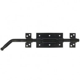 Zasuwa stalowa 400mm rygiel czarny mod. 320