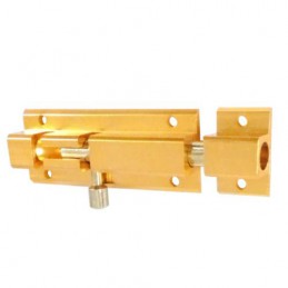 Zasuwka aluminium złota 100mm mod.501 DIS