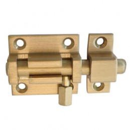 Zasuwka 700-40 mosiądz satyna