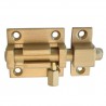 Zasuwka 40mm mosiądz satyna mod. 700
