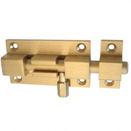 Zasuwka 700-65 mosiądz satyna