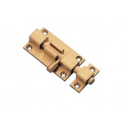 Zasuwka 700-80 mosiądz satyna