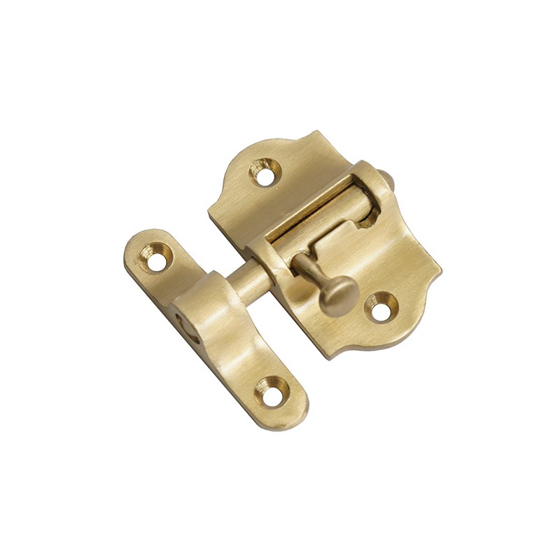 Zasuwka 720-25 mosiądz satyna