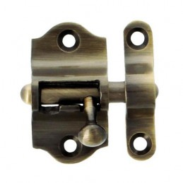 Zasuwka 720-25 mosiądz złoto antyczne