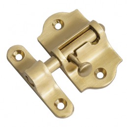 Zasuwka 720-30 mosiądz satyna