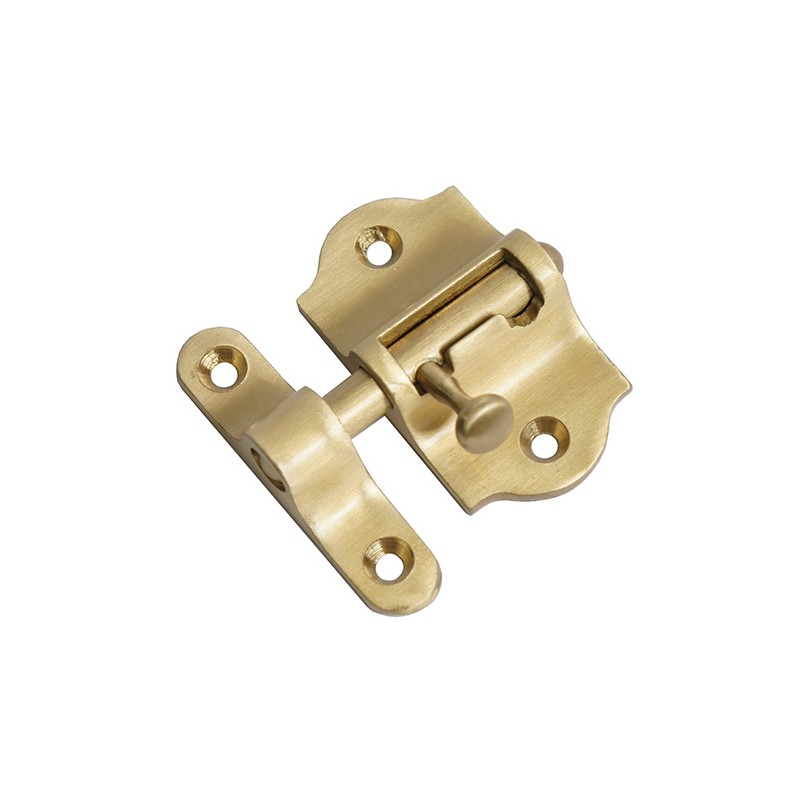 Zasuwka 720-30 mosiądz satyna