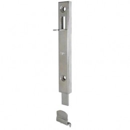 Zasuwka meblowa stalowa 100mm niklowana mod. 368