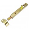 Zasuwka meblowa 100mm mosiądzowana mod. 375