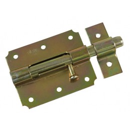 Zasuwka NIZA 254-90 żółty ocynk