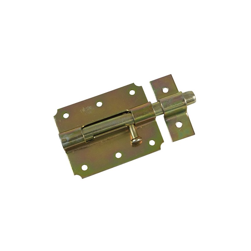 Zasuwka NIZA 254-90 żółty ocynk