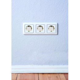Zaślepka do gniazdka CS513 biała 6x DIS