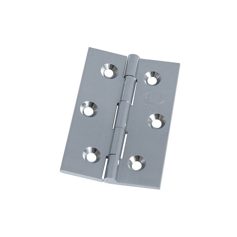 Zawias mosiężny 60x40mm chrom połysk splatany mod. 1002