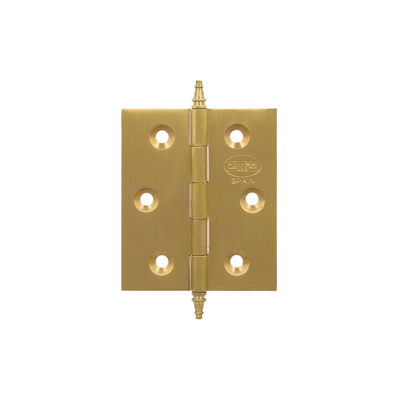 Zawias mosiężny matowy 60x50mm splatany mod. 1003