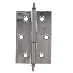 Zawias mosiężny 70x50mm chrom połysk splatany mod. 1003