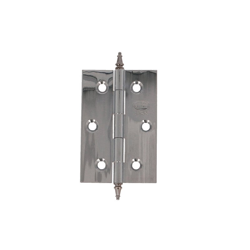 Zawias mosiężny 70x50mm chrom połysk splatany mod. 1003