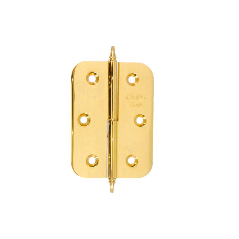 Zawias 70x50mm mosiądz lakierowany rozłączny LEWY (pl) mod.1060