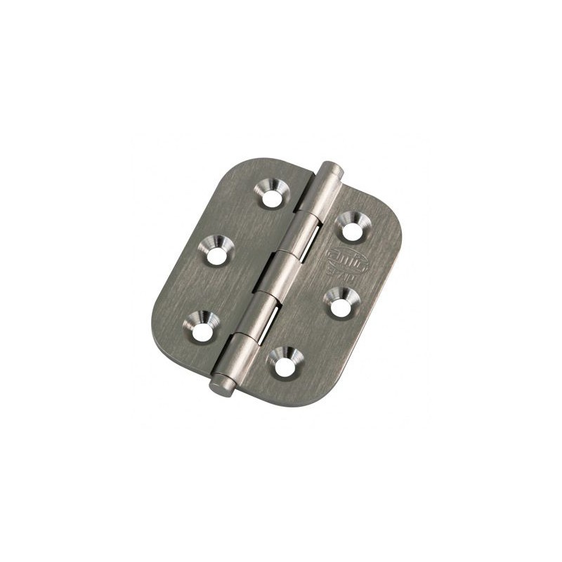 Zawias mosiężny 70x50mm chrom mat splatany mod. 1130