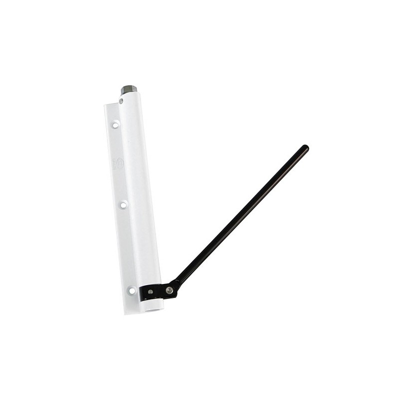 Zawias 200 samozamyk. alum. biały