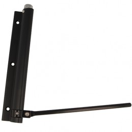 Zawias 200 samozamyk. alum. czarny