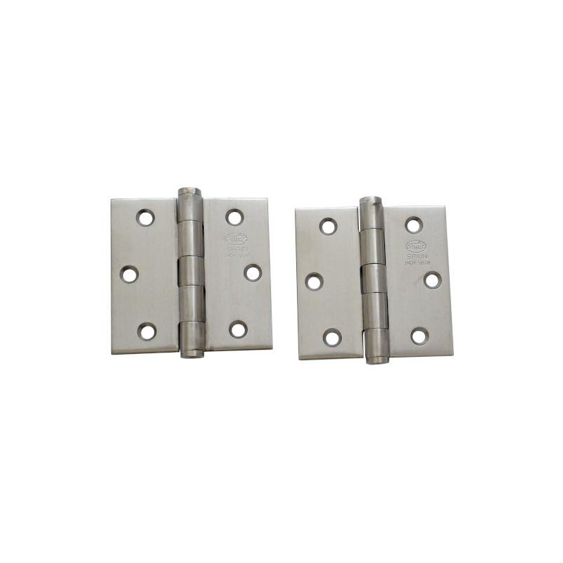 Zawias drzwiowy 76x76x2mm inox 2szt. mod.2010