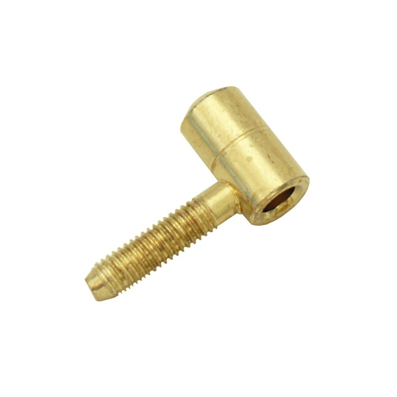 Zawias wkręcany 11x20mm część żeńska mosiądzowany mod.20